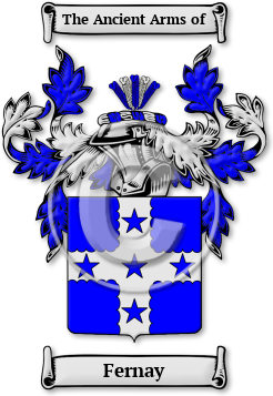 Fernay Family Crest Download (JPG) Legacy Series - 600 DPI