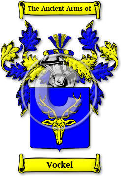 Vockel Family Crest Download (JPG) Legacy Series - 600 DPI
