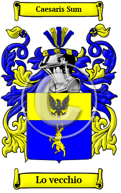 Lo vecchio Family Crest/Coat of Arms
