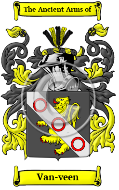 Van-veen Family Crest Download (JPG) Heritage Series - 300 DPI