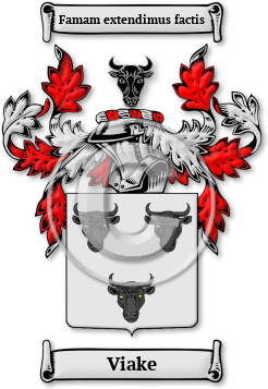 Viake Family Crest Download (jpg) Legacy Series - 150 DPI
