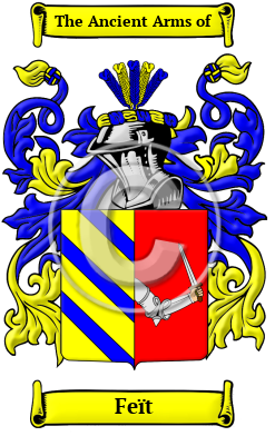 Feït Family Crest Download (JPG) Heritage Series - 300 DPI