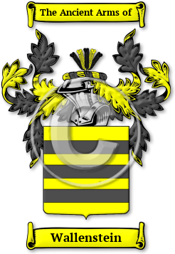 Wallenstein Family Crest Download (jpg) Legacy Series - 150 DPI
