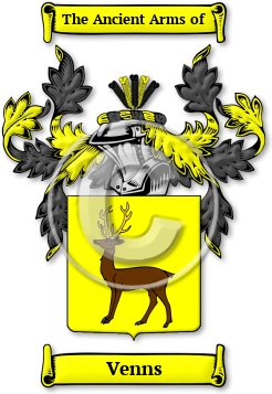 Venns Family Crest Download (JPG) Legacy Series - 600 DPI