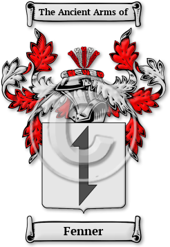Fenner Family Crest Download (jpg) Legacy Series - 150 DPI