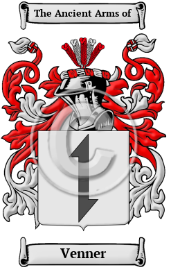 Venner Family Crest Download (JPG) Heritage Series - 600 DPI