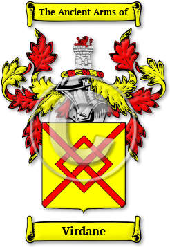 Virdane Family Crest Download (jpg) Legacy Series - 150 DPI
