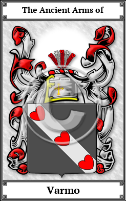 Varmo Family Crest Download (JPG) Book Plated - 600 DPI