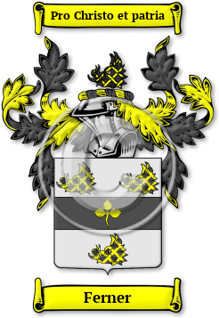 Ferner Family Crest Download (jpg) Legacy Series - 150 DPI