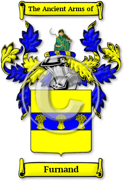 Furnand Family Crest Download (JPG) Legacy Series - 600 DPI
