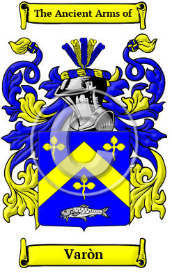 Varòn Name Meaning, Family History, Family Crest & Coats of Arms