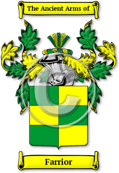 Farrior Family Crest Download (JPG) Legacy Series - 600 DPI