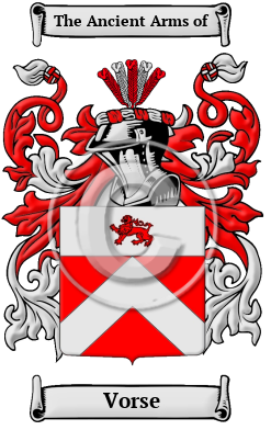 Vorse Family Crest Download (JPG) Heritage Series - 600 DPI