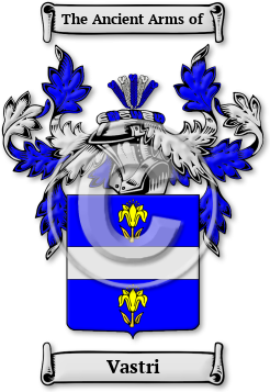 Vastri Family Crest Download (jpg) Legacy Series - 150 DPI