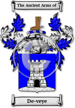 De-veye Family Crest Download (JPG) Legacy Series - 600 DPI