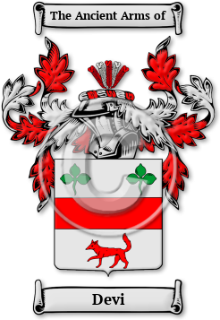 Devi Family Crest Download (jpg) Legacy Series - 150 DPI