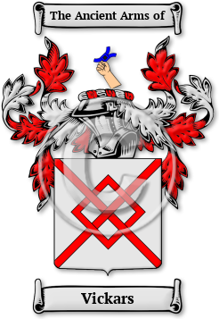 Vickars Family Crest Download (JPG) Legacy Series - 600 DPI