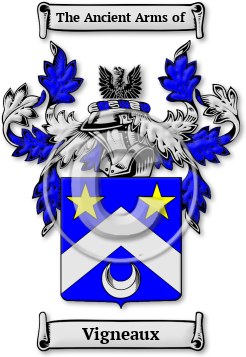 Vigneaux Family Crest Download (JPG) Legacy Series - 600 DPI