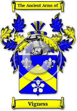 Vigness Family Crest Download (jpg) Legacy Series - 150 DPI