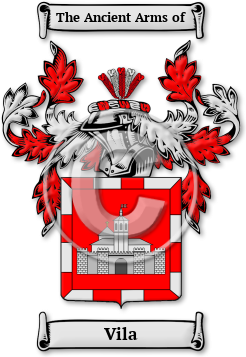 Vila Family Crest Download (jpg) Legacy Series - 150 DPI