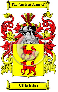 Villalobo Family Crest Download (JPG) Heritage Series - 600 DPI