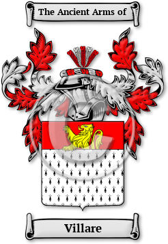 Villare Family Crest Download (jpg) Legacy Series - 150 DPI