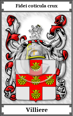 Villiere Family Crest Download (JPG)  Book Plated - 150 DPI