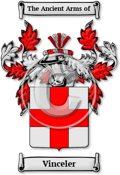 Vinceler Family Crest Download (JPG) Legacy Series - 600 DPI