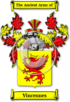 Vincennes Family Crest Download (JPG) Legacy Series - 600 DPI