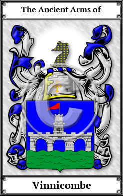 Vinnicombe Family Crest Download (JPG)  Book Plated - 150 DPI