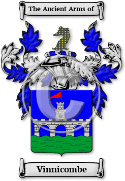 Vinnicombe Family Crest Download (jpg) Legacy Series - 150 DPI