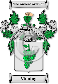 Vinning Family Crest Download (jpg) Legacy Series - 150 DPI