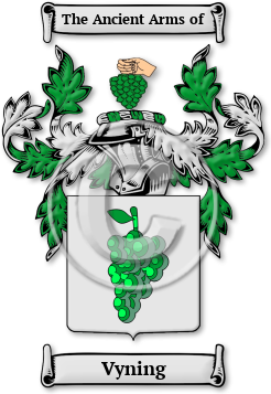 Vyning Family Crest Download (jpg) Legacy Series - 150 DPI