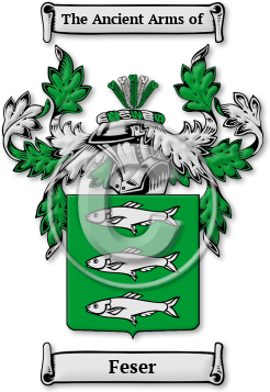 Feser Family Crest Download (jpg) Legacy Series - 150 DPI