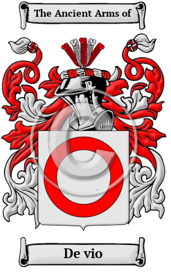 De vio Family Crest/Coat of Arms