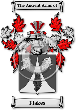Flakes Family Crest Download (jpg) Legacy Series - 150 DPI