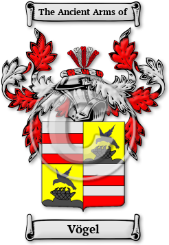 Vögel Family Crest Download (jpg) Legacy Series - 150 DPI