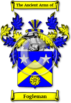 Fogleman Family Crest Download (jpg) Legacy Series - 150 DPI