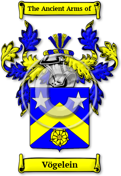 Vögelein Family Crest Download (JPG) Legacy Series - 600 DPI
