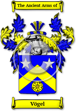 Vögel Family Crest Download (jpg) Legacy Series - 150 DPI