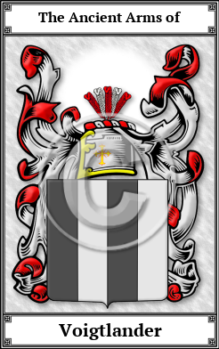 Voigtlander Family Crest Download (JPG)  Book Plated - 150 DPI