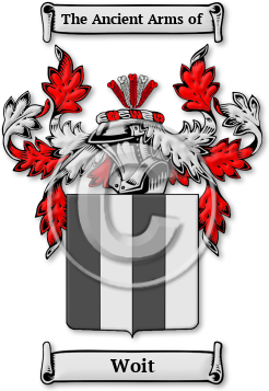 Woit Family Crest Download (jpg) Legacy Series - 150 DPI