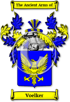 Voelker Family Crest Download (JPG) Legacy Series - 600 DPI