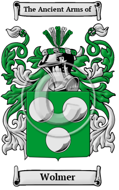 Wolmer Family Crest Download (JPG) Heritage Series - 600 DPI