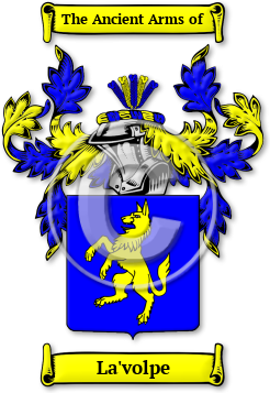 La'volpe Family Crest Download (jpg) Legacy Series - 150 DPI