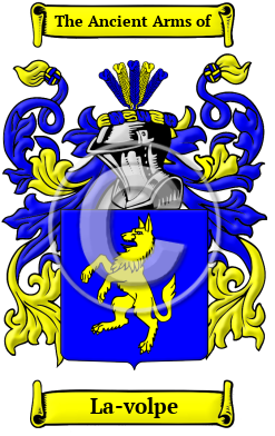 La-volpe Family Crest Download (JPG) Heritage Series - 300 DPI
