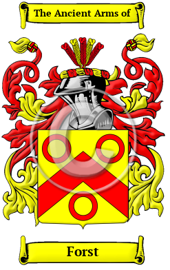 Forst Family Crest Download (JPG) Heritage Series - 600 DPI
