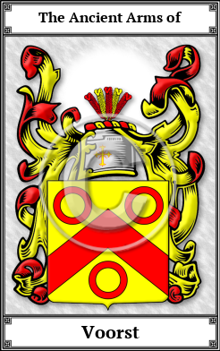 Voorst Family Crest Download (JPG)  Book Plated - 150 DPI