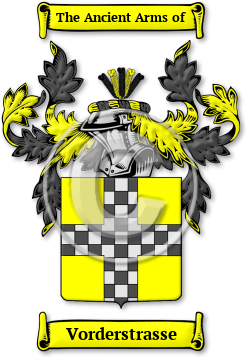 Vorderstrasse Family Crest Download (jpg) Legacy Series - 150 DPI