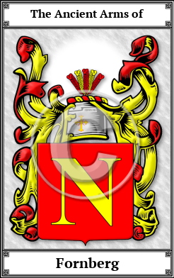 Fornberg Family Crest Download (JPG)  Book Plated - 150 DPI